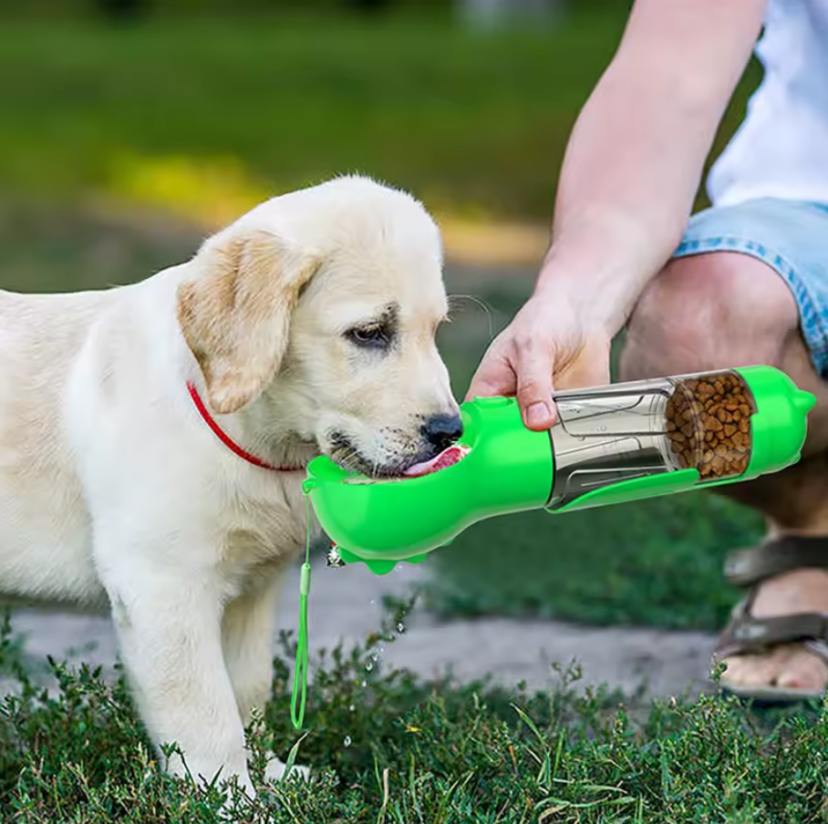 BOTTLE MIDOG - Botella para perros 3 en 1